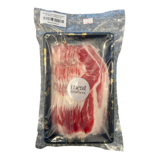 USDA Short Plate Shabu Beef (1.5mm) 250g / Tray