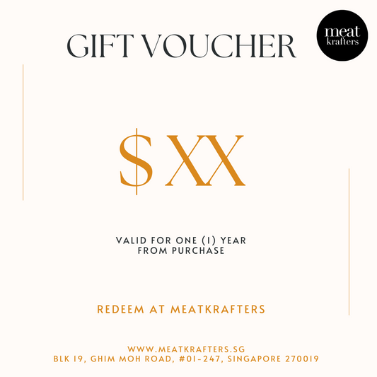 Meatkrafters Gift Card ($10, $25, $50, $100, $150 and $200)