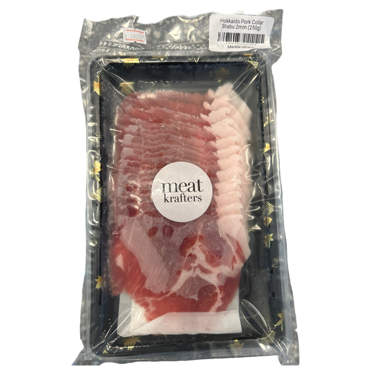 Hokkaido Pork Collar Shabu 2mm (250g)