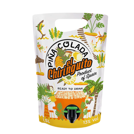 (POUCH) Pina Colada El Chiringuito 13%, Spain 1.5L