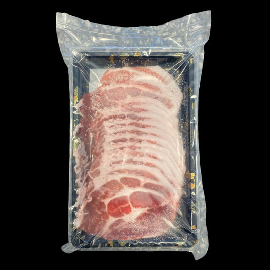 US Kurobuta Pork Collar Shabu 2mm (250g)