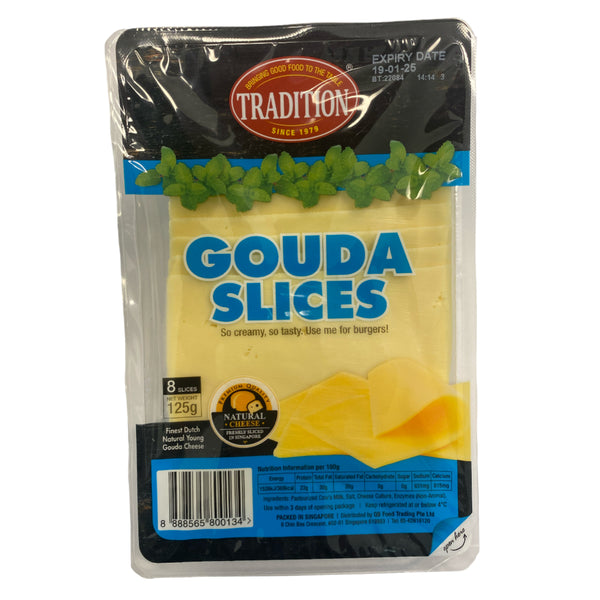 Tradition Sliced Gouda 125g