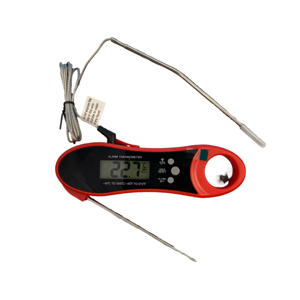 Dual Probe Meat / Grill Thermometer (Rechargeable battery through USB-C)