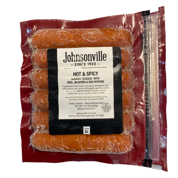 Johnsonville Hot & Spicy Sausage