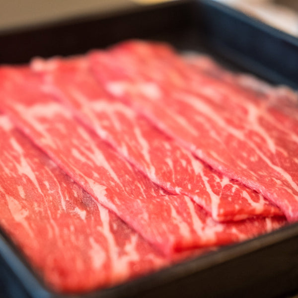 USDA Prime Short Ribs Boneless Shabu Beef(1.5mm) 250g