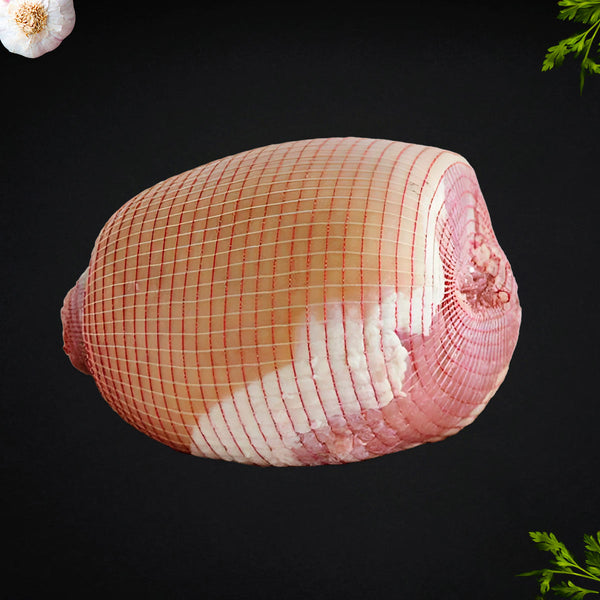 Grainfed Cured Gammon Ham Skin On Bonless Netted 2.2Kg (Raw)