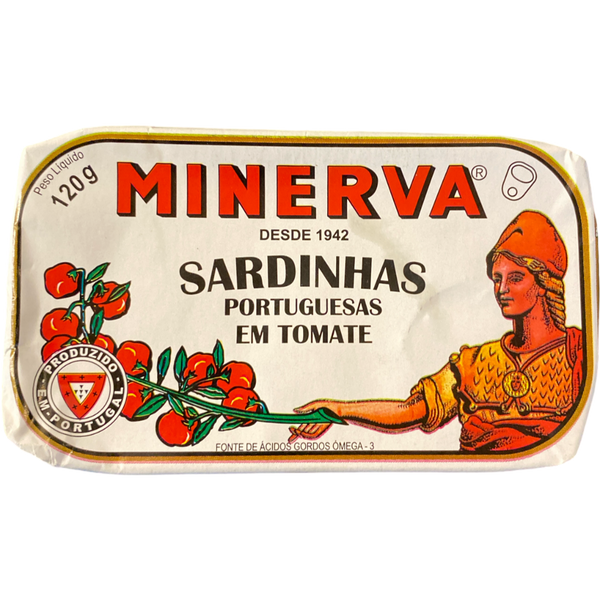 Minerva Sardine in Tomato Sauce & Olive Oil - 120g