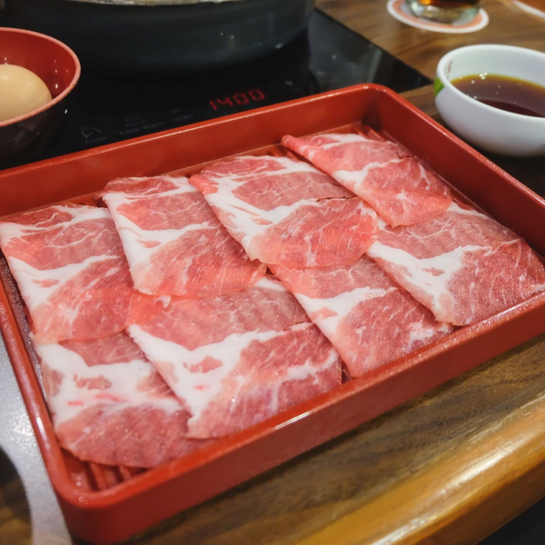 US Kurobuta Pork Collar Shabu 2mm (250g)